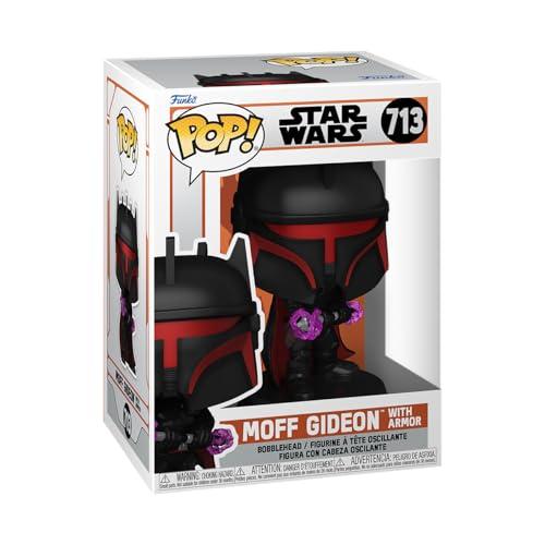 Funko Pop! Star Wars: The Mandalorian – Moff Gideon With Armor - Figura in Vinile da Collezione - Idea Regalo - Merchandising Ufficiale - Giocattoli per Bambini e Adulti - TV Fans