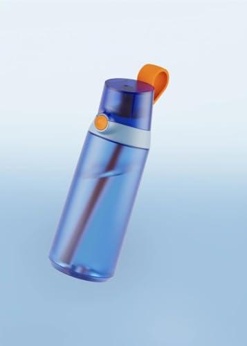 air upp® Mini Sipper - Include 3 cialde - Flacone blu da 600 ml