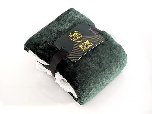 AS Roma PLAID SHERPA ASR 130x170cm - dark green