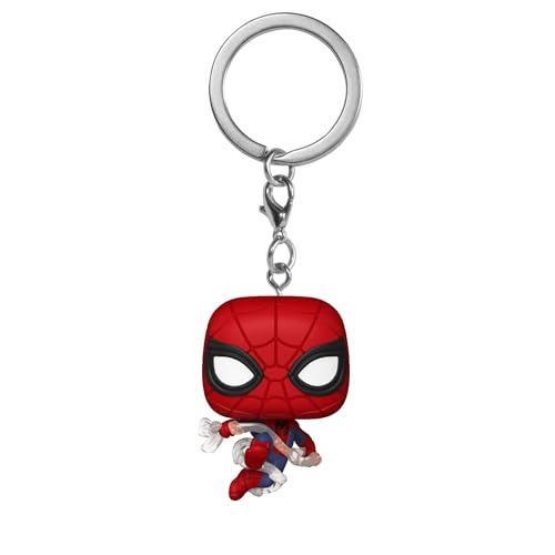 Funko POP! Keychain: Marvel - Spider-Man Brand New Day - Spider-Man - Portachiavi Portachiavi originale - Mini figura da collezione - Regalo da calza - Idea regalo - Prodotto ufficiale