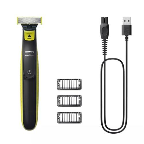 Rifinitore e raschietto OneBlade con 3 pettini, impermeabile, Bivolt - QP2724/10 Philips