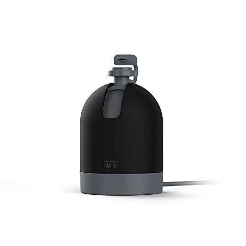 Blink Mini Pan-Tilt Camera | Videocamera intelligente di sicurezza, da interni, plug-in, audio bidirezionale, video HD, rilevazione di movimento, funziona con Alexa