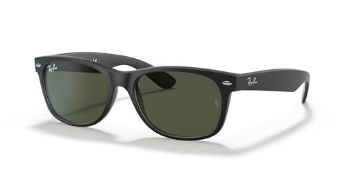 Ray-Ban 2132, Occhiali da sole Uomo, Opaco Nero (Matte Black), 58