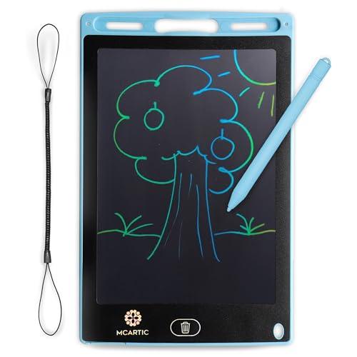 Lavagnetta Cancellabile Bambini 18,5 Pollici - Tavoletta Grafica Bambini da Disegno con Penna e Blocco Schermo - Portatile per Scuola o Viaggi