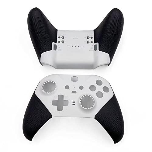 Meijunter Custodia di Ricambio, Guscio Anteriore Posteriore Coperchio della Custodia Frontalino Compatibile con Xbox Elite Series 2 Controller Wireless - Core (Bianco)