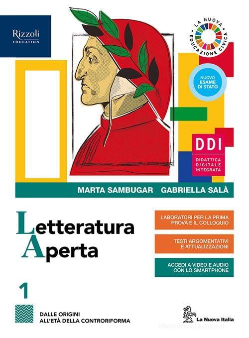 LETTERATURA APERTA 2 CON CONTENUTI DI BASE - (9788830204584) + Materiali didattici – Rebillo