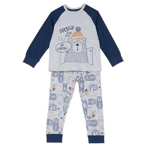 Chicco, Pigiama Bambino a Maniche Lunghe, in Morbido Tessuto, Abbigliamento Bambino, Designed in Italy