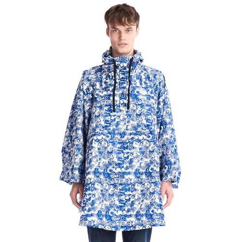 Inter - Poncho Impermeabile, Collezione Esclusiva Rain, Unisex-Adulto, Adatto per Tutte le Stagioni e Occasioni, Prodotto Ufficiale