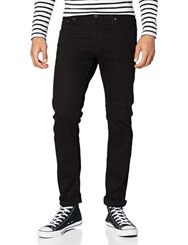 JACK & JONES Jjiglenn Jjfelix Am 046 50 SPS Noos, Jeans Slim Uomo, Nero (Black Denim), W30/L30 (Taglia Produttore: 30)