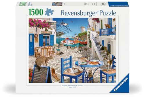 Ravensburger - Puzzle 1500 Pezzi Mykonos | Puzzle Per Adulti 1500 Pezzi | Puzzle Adulti Per Bambini Dai 14 Anni In Su | Regalo Compleanno Per Bambini Dai 14 Anni In Su | Misure 80x60cm