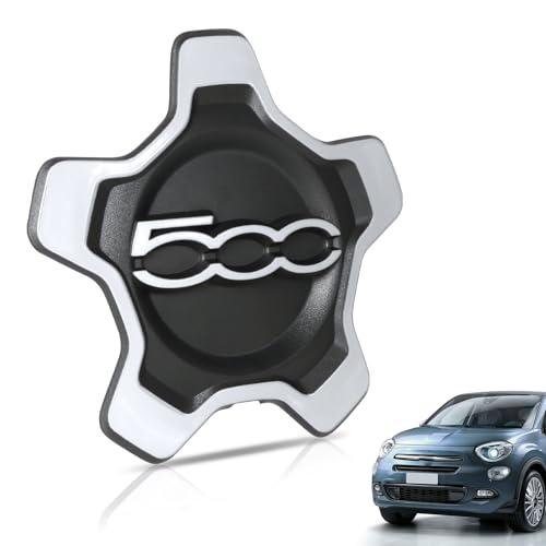 Per 500x Copri Ruota Hup Trim, Un Pezzo Copricerchi 500x, Coprimozzo 500x, Accessori 500x Di Aggiornamento 735626312, 735626311 Sostituzione per 500x (Bianco A)