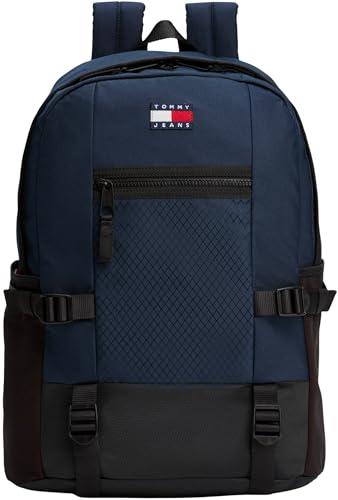 Tommy Jeans Uomo Zaino Archive Grande, Blu (Dark Night Navy), Taglia Unica