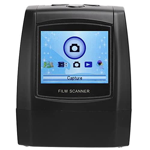 Mini Scanner Digitale per Pellicole e Diapositive, Converte 35 Mm, 135, 126, 110, Super 8, Negativi di Pellicola e Diapositive in Immagini JPEG da 14/22 MP, Schermo LCD da 2,4