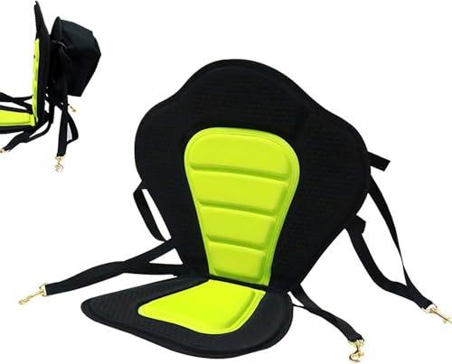 Sedile Kayak Imbottito Deluxe,sedile sup kayak,Seggiolino da Kayak per Sedili e Gioghi da Canoa Sedile Imbottito Regolabile Sedile per tavola da Surf SUPs Board Stand Up Paddle, Comoda Seduta Imbottit