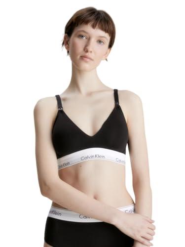 Calvin Klein Reggiseno Allattamento Donna Maternity Bra Senza Ferretto, Multicolore (Black), XL