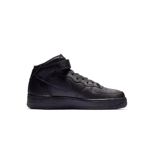 NIKE CW2289-001 Air Force 1 Mid '07 Uomo, Black/Black EU 42.5