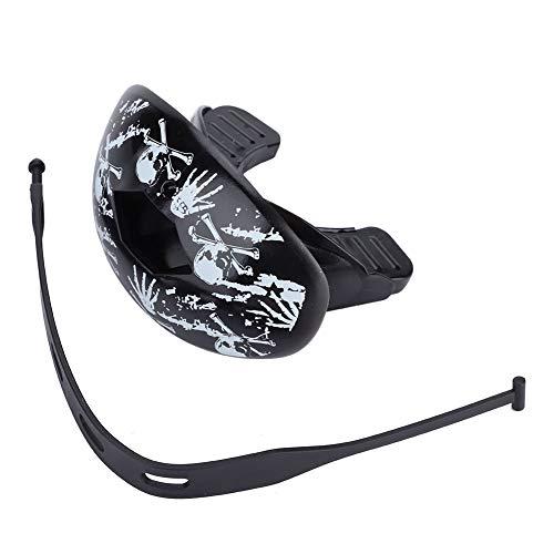 Paradenti abrasivi per denti sportivi Rugby TPR per uso alimentare Paradenti Sport Rugby Taekwondo Boxe Kickboxing Combattimento libero Protezione atletica(#2)