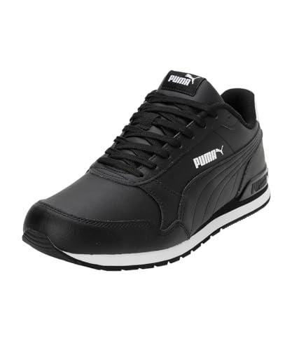 PUMA St Runner V2 Full L, Scarpe da ginnastica basse Unisex - Adulto, Puma Black Puma Black Puma White, 44.5 EU