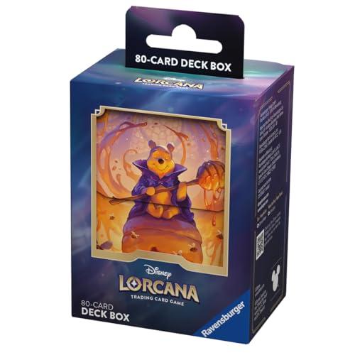 Ravensburger - Disney Lorcana TCG: Deck Box 80 Carte, Porta Mazzo di Carte da Gioco Collezionabili, Gioco Adulti e Bambini, Idea Regalo 8+ Anni, Edizione in Italiano