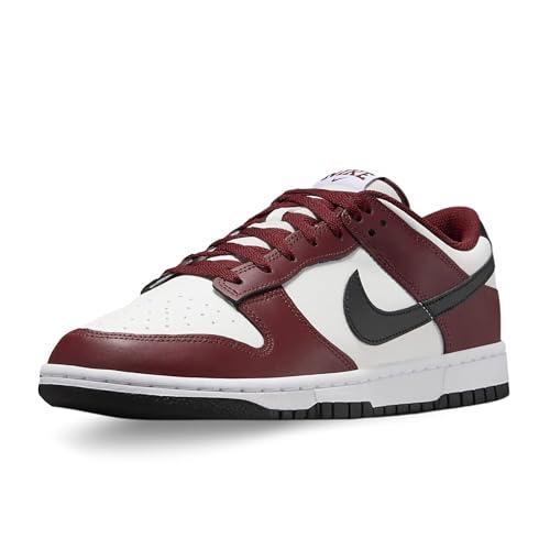 Nike Fz4616 Nike Dunk Low Uomo, Dark Team Red/Black-Summit White Eu 44.5