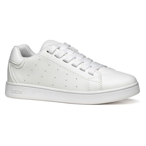 Geox J ECLYPER Boy B, Scarpe da Ginnastica, White, 40 EU