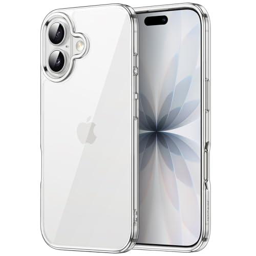 JETech Cover per iPhone 17 6,3 Pollici, Anti Ingiallimento Antiurto Cellulare Paraurti Custodia, Anti-Graffio Retro Trasparente (Trasparente)