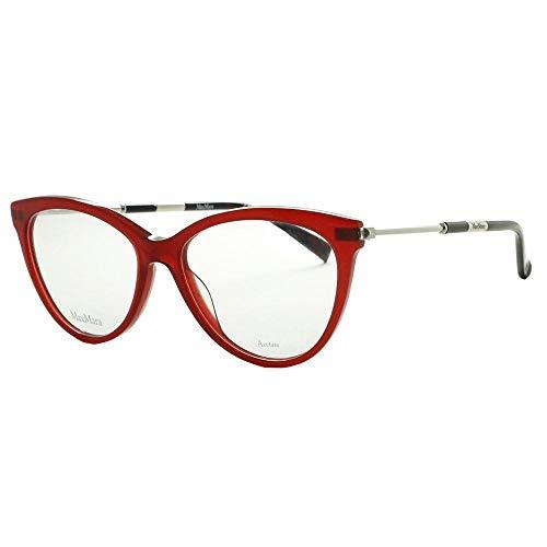 Max Mara MM 1332 C9A 53 Occhiali da Sole, Rosso (Red), Donna