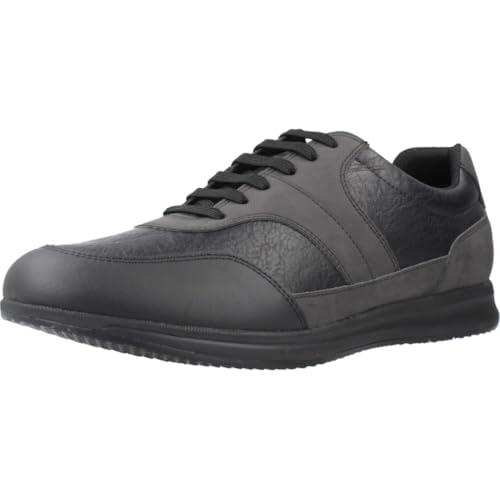 Geox U Avery B, Scarpe da Ginnastica Uomo, Nero, 42 EU