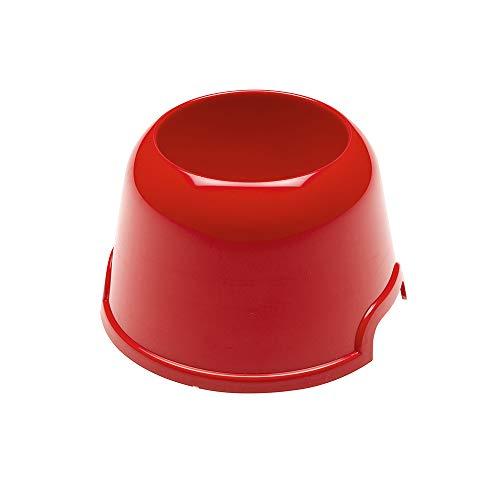 Ferplast Party Ciotola per Cani, Antiscivolo, Adatta ai Viaggi, in Plastica Riciclata, Adatta per Cani con Orecchie Lunghe, Piccola (0,5 L)