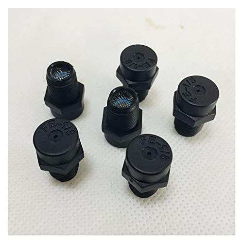 EFARMA Ugelli nebulizzatori for irrigazione, ugelli nebulizzati in plastica a Bassa Pressione da 10 Pezzi, Filettatura Maschio BSPT da 1/8