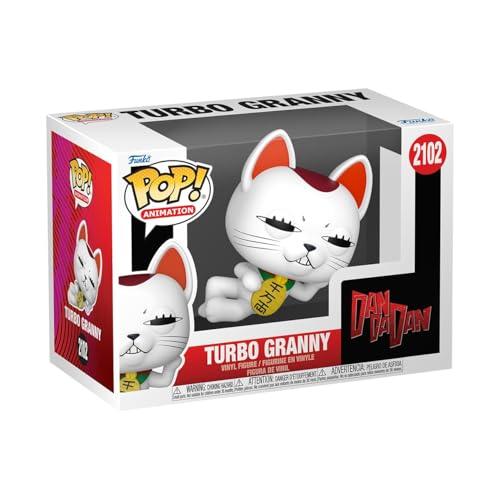 Funko Pop! Animation: Dandadan - Turbo Granny Cat - Dan da Dan - Figura in Vinile da Collezione - Idea Regalo - Merchandising Ufficiale - Giocattoli per Bambini e Adulti - Anime Fans