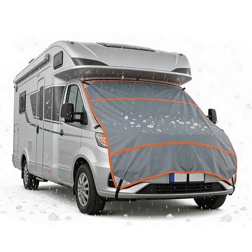 WALSER Protezione grandine camper/caravan Perma Protect, garage antigrandine misura universale, telo protezione veicolo ricreazionale - misura S (200 x 200 cm) grigio