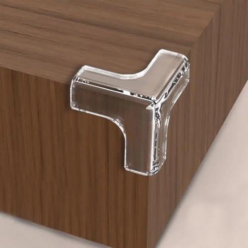 Fhlbestyu Set di 30 paraspigoli autoadesivi per mobili, morbidi