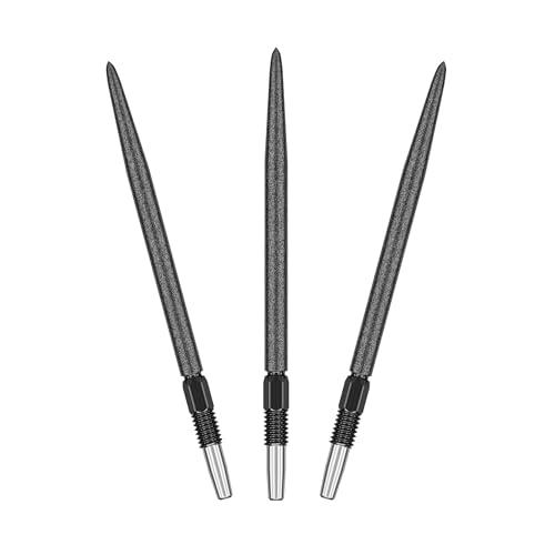 Target Darts Swiss Point SLK Luke Littler Punte per Freccette (Set di 3 Punte) 35MM – Nero | Punte per Freccette a Trama Ruvida, Punte di Ricambio in Acciaio per Freccette, Accessori per Freccette