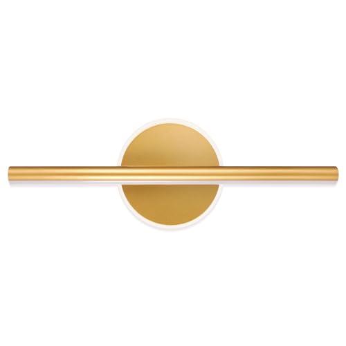 SOLUSTRE Bagno LED Vanity Apparecchi di Sopra Da Parete A Specchio Luce Del Bagno di Luce Montato Make Up Lampada Frontale A Specchio per Spogliatoio D' oro 40X6X13CM