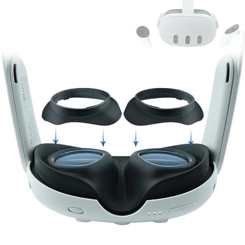 HMHAMA Anello distanziatore per occhiali antigraffio Adatto per Meta Quest 3, previene graffi e lenti VR – Accessori per obiettivo VR