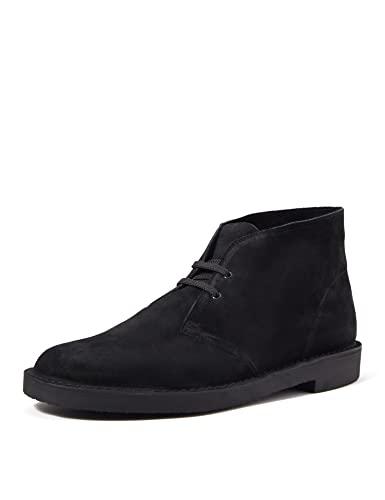 Clarks Bushacre 3, Stivali Uomo, Black Sde, 44 EU