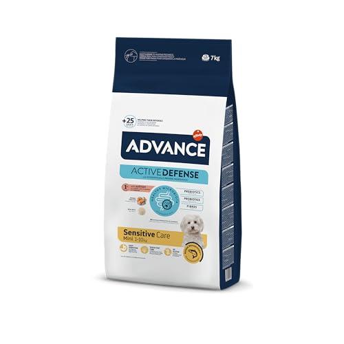 Advance Mini Sensitive Salmon - Cibo per Cani di piccola taglia con sensibilità digestive con Salmone, 7kg
