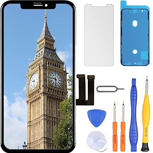 LL TRADER Display Schermo per iPhone 11 Sostituzione schermo LCD 6.1 '' Strumento di riparazione digitalizzatore display touch screen per iPhone 11 Assemblaggio telaio con modello A2111, A2221, A2223
