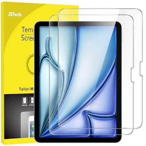 JETech Pellicola Protettiva per iPad Air 11 Pollici M3/M2 (2025/2024), 9H Vetro Temperato Film, HD Chiaro, Pacco da 2