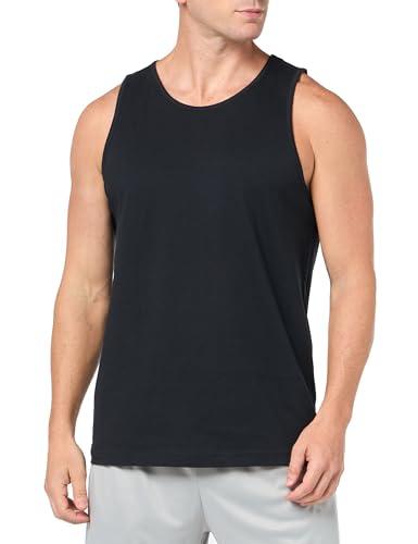 Amazon Essentials Top a Canotta Regular Fit Uomo, Nero, L