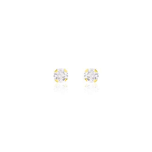 Orecchini donna punto luce Oro Giallo Stroili 1401116 Bon Ton