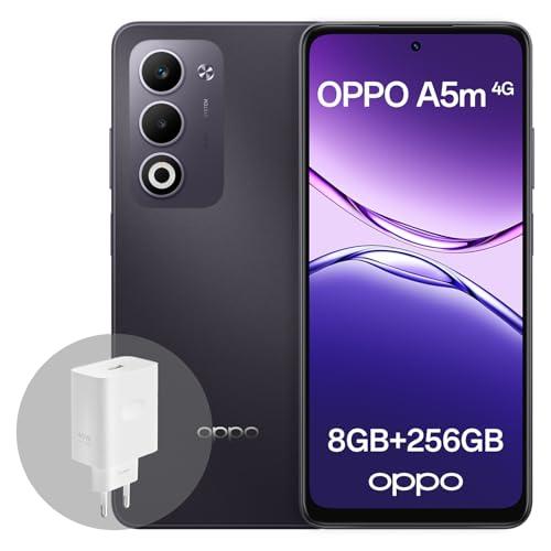 OPPO A5m 4G 8GB RAM + 256GB ROM, smartphone sbloccato con IA, display da 6,67