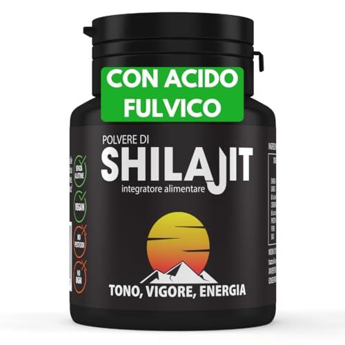 Shilajit Puro Himalayano Originale in Resina 50g – Integratore Naturale Premium con Acido Fulvico – Himalayan Shilajit per Energia, Benessere e Vitalità
