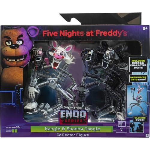 Five Nights at Freddy's Endo-Series - Figura da collezione Endo-1 da 15,2 cm con parti scambiabili Mangle e Shadow Mangle