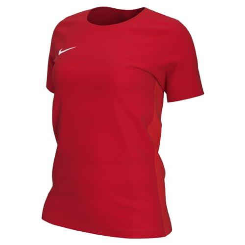 Nike Dry Park VII W Maglietta a Maniche Corte Donna, Rosso (University Red/White), M
