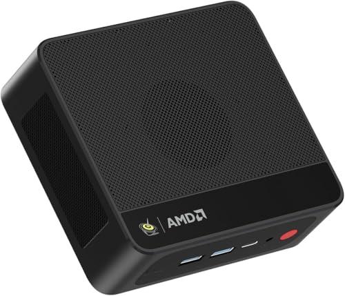 Beelink Mini PC AMD Ryzen R7 6800U(8C/16T,fino a 4.7GHz), SER5 Max Mini Computer, 24G LPDDR5 RAM/500GB M.2 PCIe SSD, 4K Triple Displays, DP1.4, HDMI, Type-C, WiFi6, BT5.4, 2.5G LAN