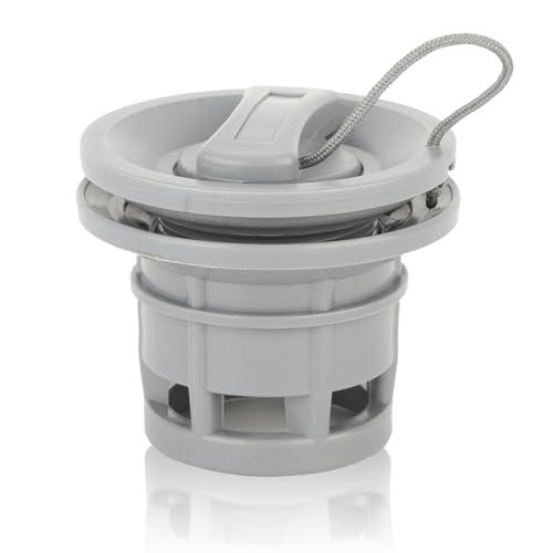 Agatige Valvola per Gommoni, Valvola dell'Aria per Barca Gonfiabile a Vite Valvole Pneumatiche in PVC Sostituzione del Cappuccio della Valvola del Gas per Canoa Kayak