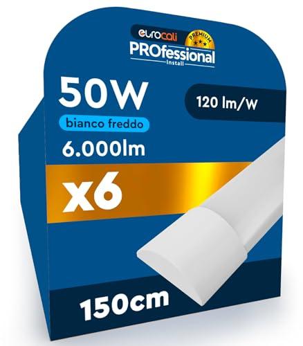 Eurocali Plafoniere LED Tubo Prismatico a Scelta