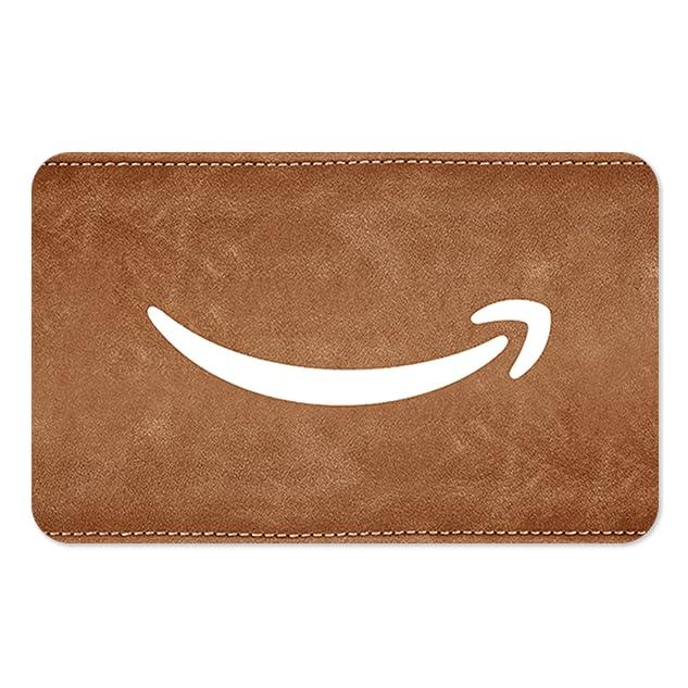Amazon eGift Card - Stitched Leather (Animated)